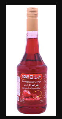 AOUN POMEGRANATE SYRUP 600ML 12 X 600 ML