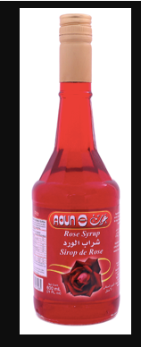 AOUN ROSE SYRUP 600ML 12 X 600 ML
