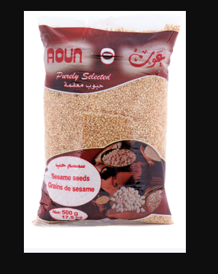 AOUN SESAME GRILLED 200G X 75