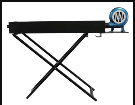 BBQ PORTABLE GRILL 30X80CM WITH FAN CF4 X 1