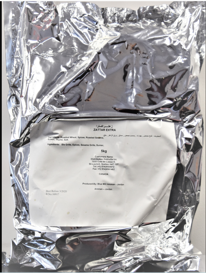 BLUE MILL ZATTAR EXTRA 4X5KG