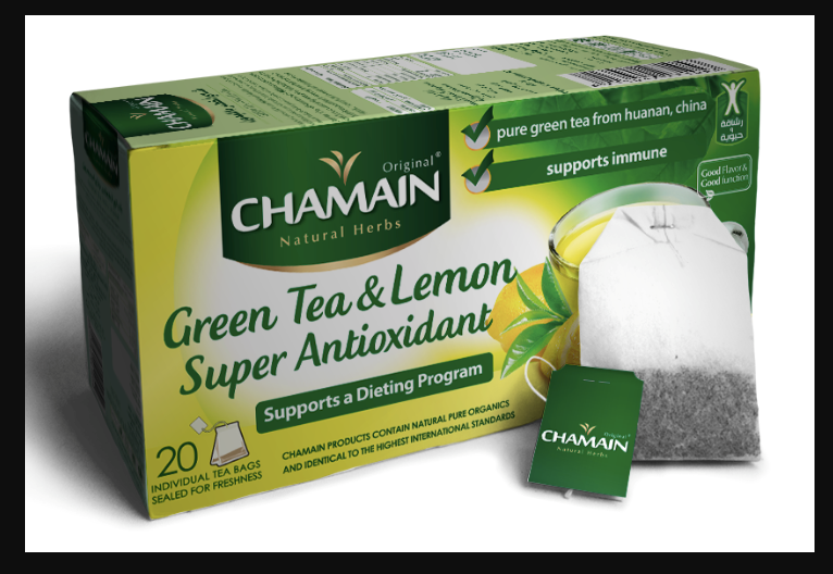 CHAMAIN GREEN TEA & LEMON  (1X12)