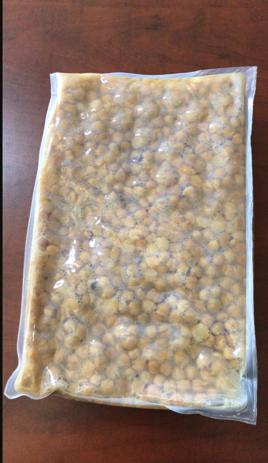 COOKED CHICKPEAS 5LBS X 6
