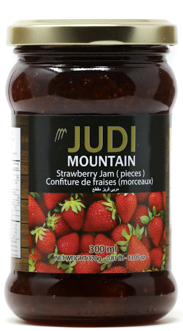 GNP JUDI STRAWBERRY JAM PIECES 12X370G