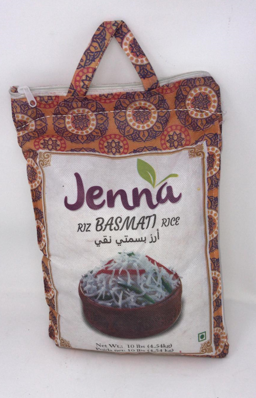 JENNA RICE BASMATI CREAMY SELLA 4 X 4.54KG (10LB)