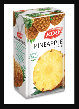 KDD NECTAR PINEAPPLE 180ML X 6 X 4 PACK