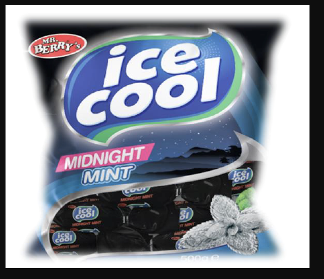 MR. BERRY ICE COOL MIDNIGHT MINT 500G X 12