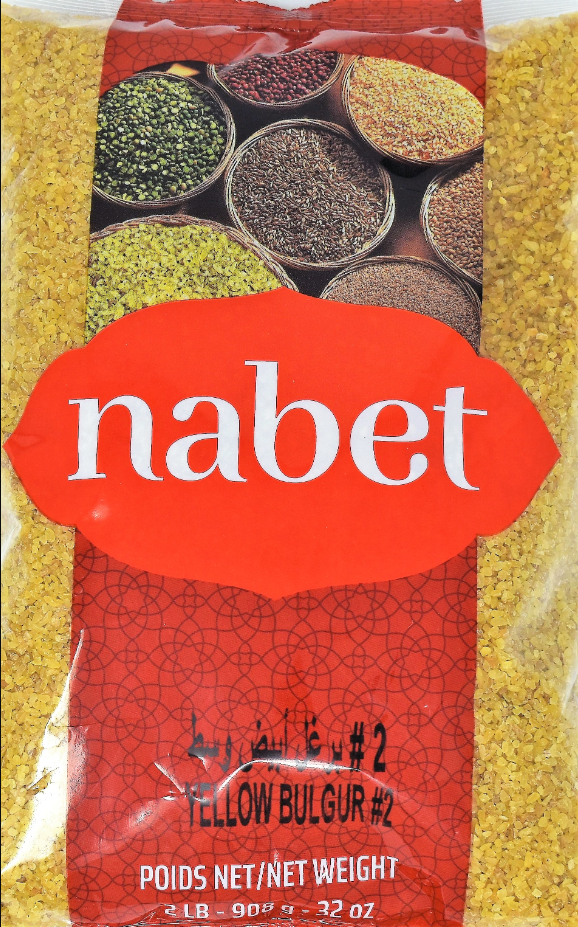 NABET BULGUR YELLOW #2 908 G X 12