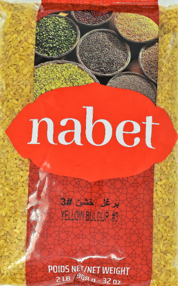 NABET BULGUR YELLOW #3 908 G X 12