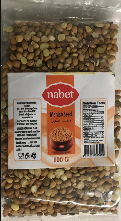 NABET MAHLAB WHOLE 100 G X 12 