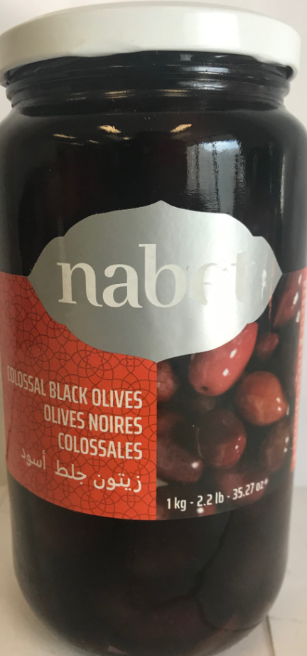 NABET OLIVES BLACK COLOSSAL 1L X 12