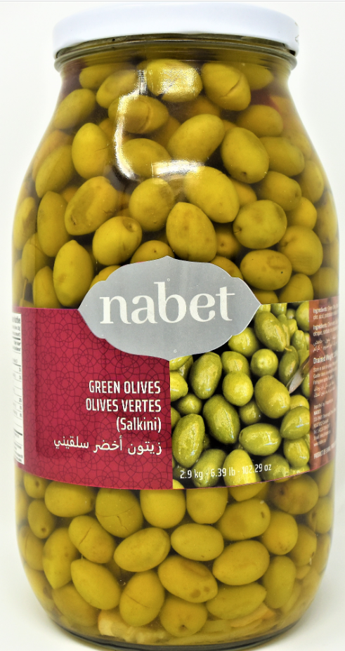 NABET OLIVES GREEN SALKINI 2.75L X 4