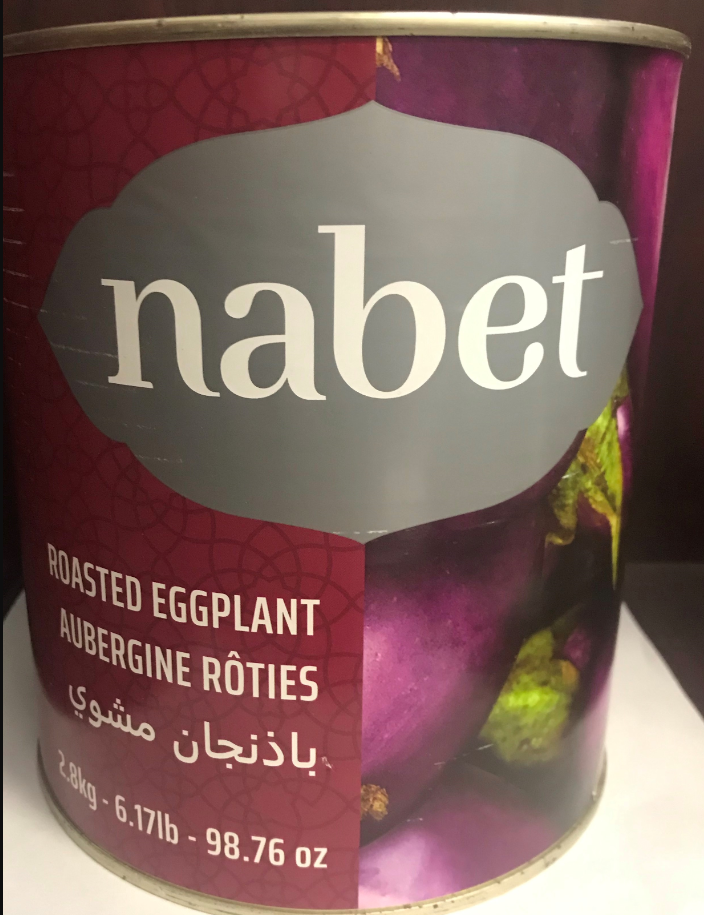 NABET ROASTED EGGPLANT 2800G X 6