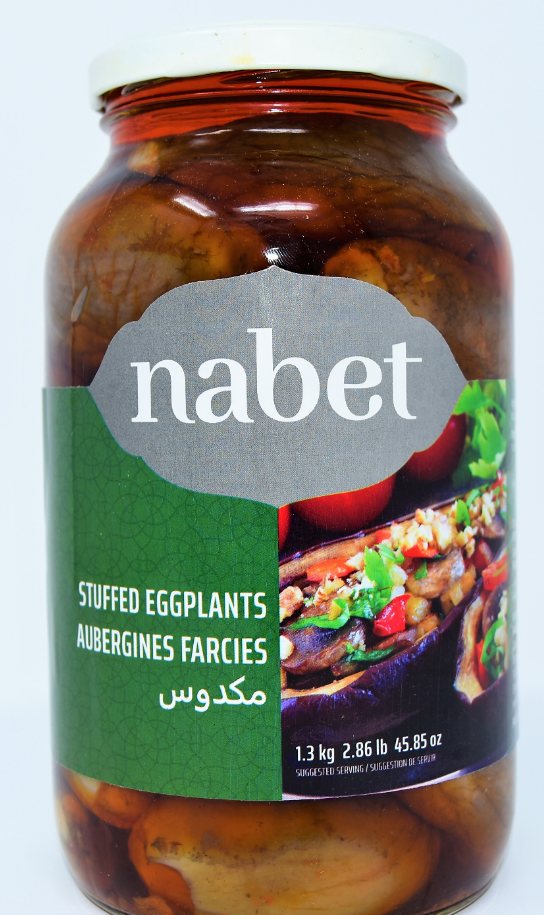 NABET STUFFED EGGPLANTS 1.25L X 6