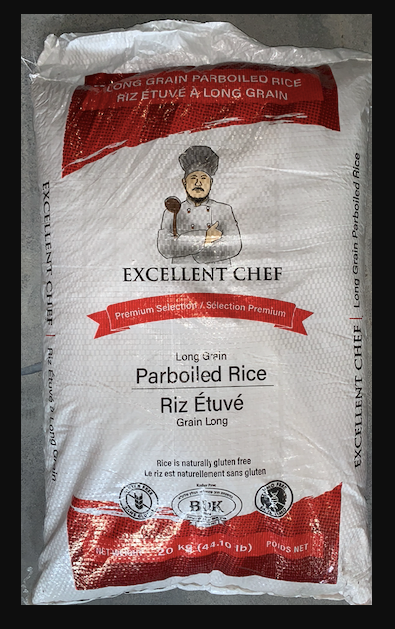 PARBOILED RICE  20 KG X 1