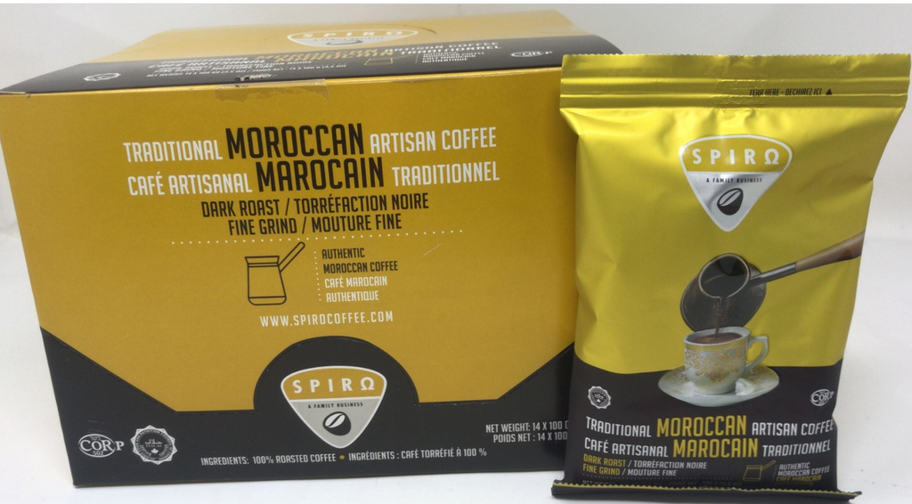 SPIR OMEGA COFFEE MOROCCAN 100G X 2 X 14