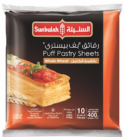 SUNBULAH BURR WHOLE WHEAT PP 400G X 18