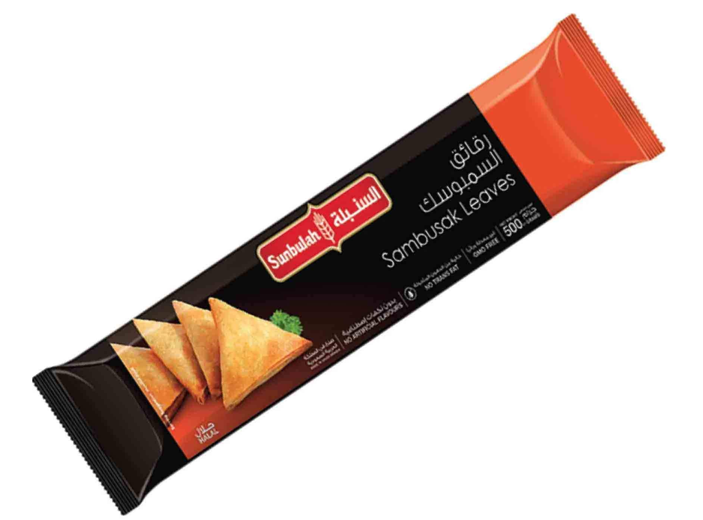 SUNBULAH SAMBUSAK LEAVES 500G X 18