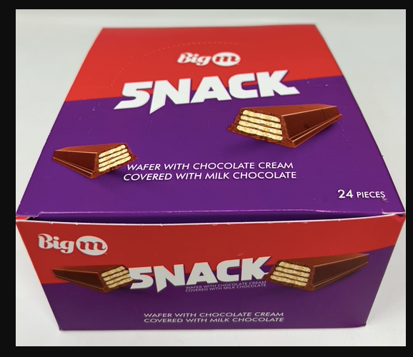 BIG M SNACK CHOCOLATE CREAM 33G X 6 X 24