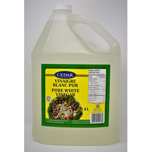 WHITE VINEGAR 4X4L
