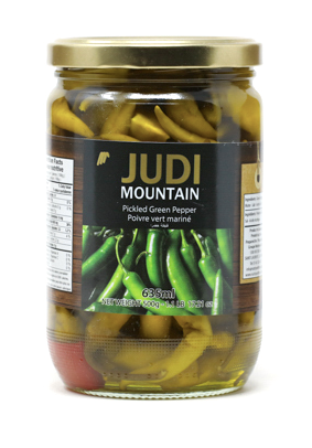 GNP JUDI PICKLED GREEN PEPPER 12X500G