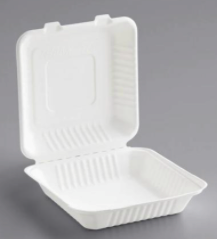 PKG BAGASSE CONTAINER 9X6X3 X200