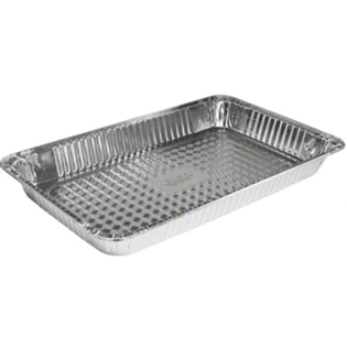 PKG ALUM HALF SIZE PAN SHALLOW X 100