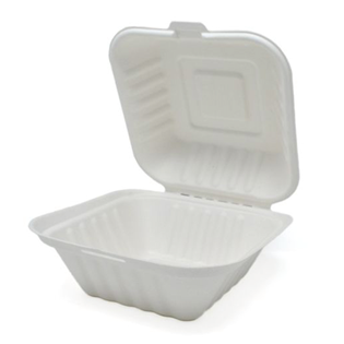 PKG BAGASSE CONTAINER 6X6 X500