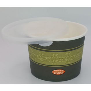 PKG PAPER SOUP CUPS 24OZ X500