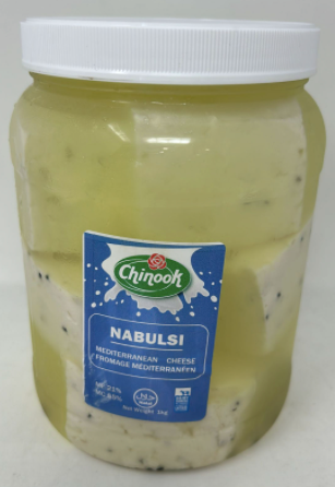 CHINOOK CHEESE NABULSI JAR 1KG X 6