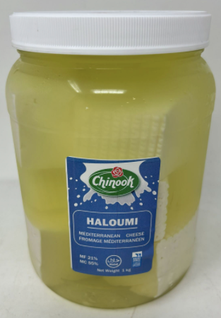 CHINOOK CHEESE HALOUMI JAR 1KG X 6