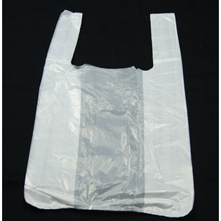 PKG T-SHIRT BAGS S5 WHITE 19X22 17LBS