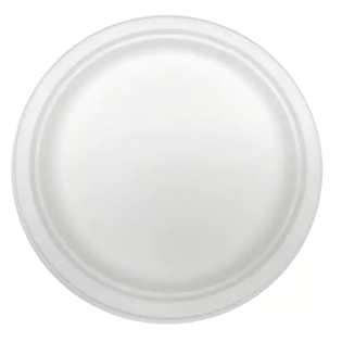 PKG TABLE ACCENTS COMPOSTABLE PLATES 9" BAGASSE 4X125