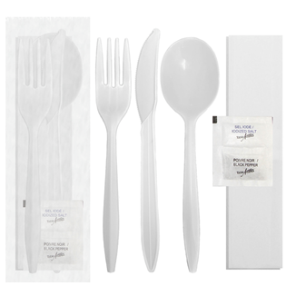 PKG TABLE ACCENTS PLASTIC 6-PIECE FOOD KIT  X 500