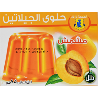 BLUE MILL JELLO APRICOT 12X85G