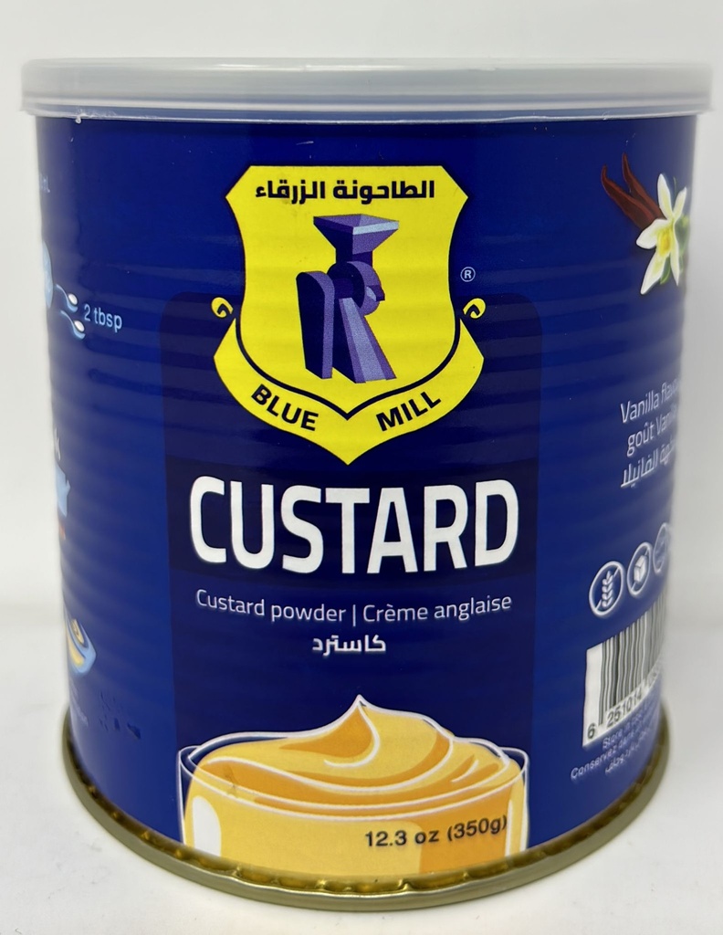 VANILLA CUSTARD (BLUE MILL) 350G X 12 CAN