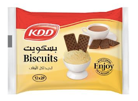 KDD CRUNCHY BISCUITS 12 X 2PCS X 6