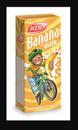 [000333] KDD MILK BANANA  180ML X 6 X 3 PACK
