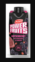 [000346] KDD POWER FRUIT JUICE (PMG-BSNB-CRB) 250ML X 6 X 4