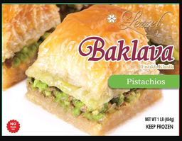 [000363] LEZZET PISTACHIO BAKLAVA 1LB X 12