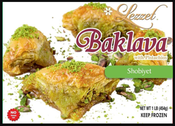 [000366] LEZZET SHOBIYET BAKLAVA 1LB X 12