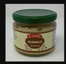 [000372] LINDO HUMMUS PLAIN 12 X 300ML