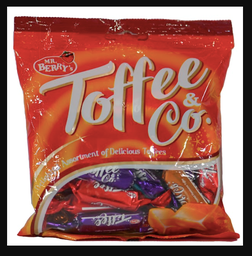 [000392] MR. BERRY TOFFEE & CO. ASSORTED TOFFEE S/MKT PACK 150G X 24