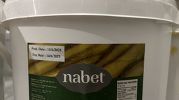 [000443] NABET PICKLED CUCUMBERS WHOLE 16L