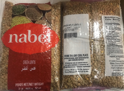 [000452] NABET PULSES GREEN LENTIL 908G X 12 