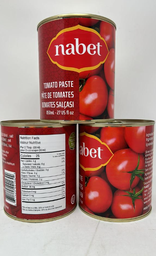 [000473] NABET TOMATO PASTE TIN 850ML X 12