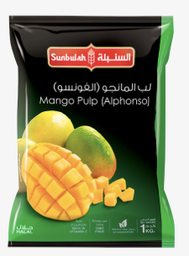[000536] SUNBULAH  MANGO PULP ALPHONSO 1KG X 16