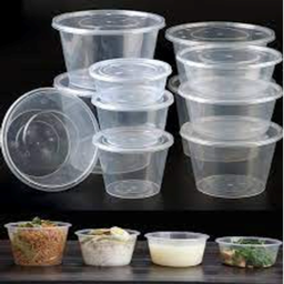 [000630] PKG PP CLEAR ROUND COMBO (SET) 24OZ X240