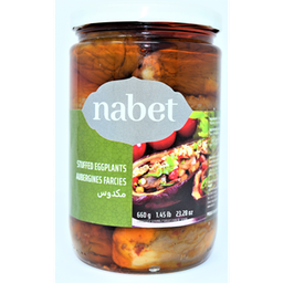 [000636] NABET STUFFED EGGPLANTS 650ML X 12