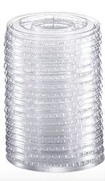[000744] PKG CLEAR PORTION CUP LIDS FOR 1.5OZ X2500